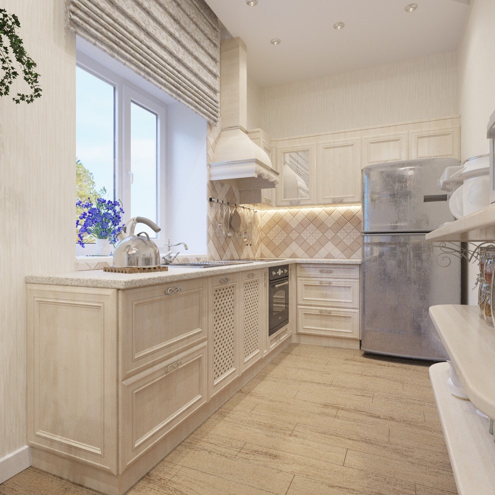 кухня-гостиная в ЖК Бавария