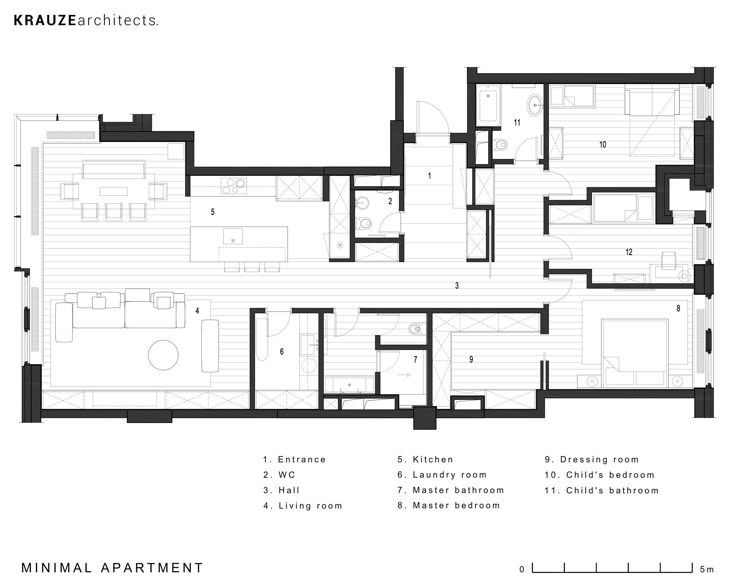 Houzz тур: Квартира для ценителей красоты бетона