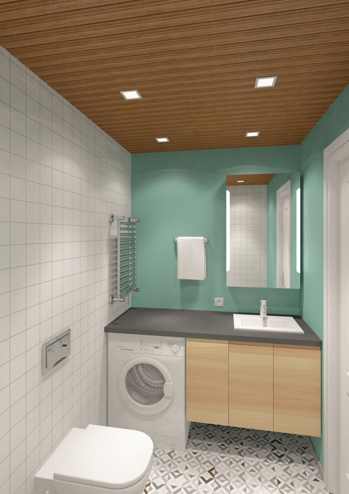 Обложка проекта: Интерьер трехкомнатной квартиры