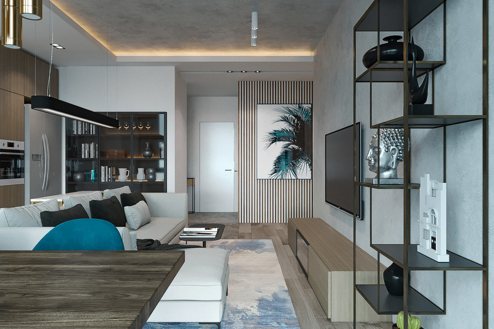 Концептуальный экологический контемпорари постмодернистический лофт