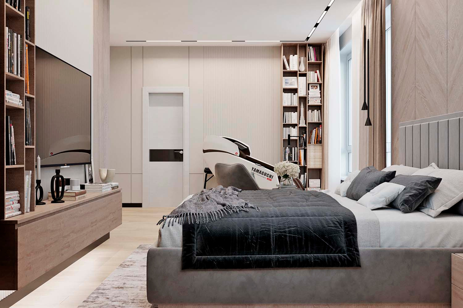 Дизайн интерьера в 3-х квартире