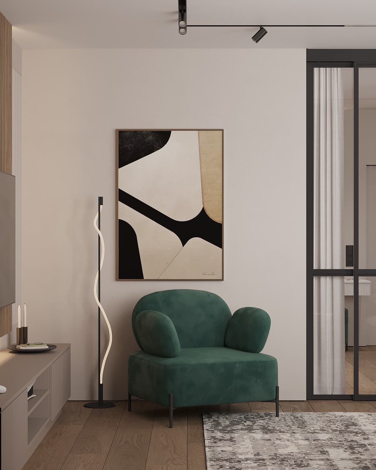 Дизайн-проект квартиры  105 м2 г,Ярославль