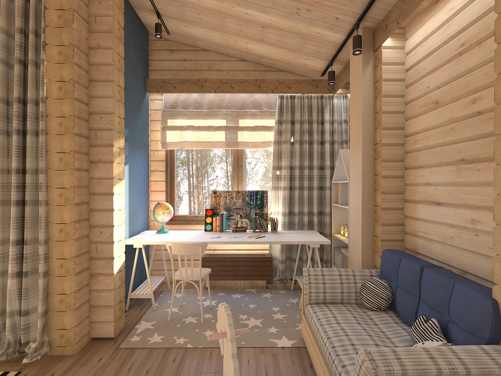 Дом из бруса