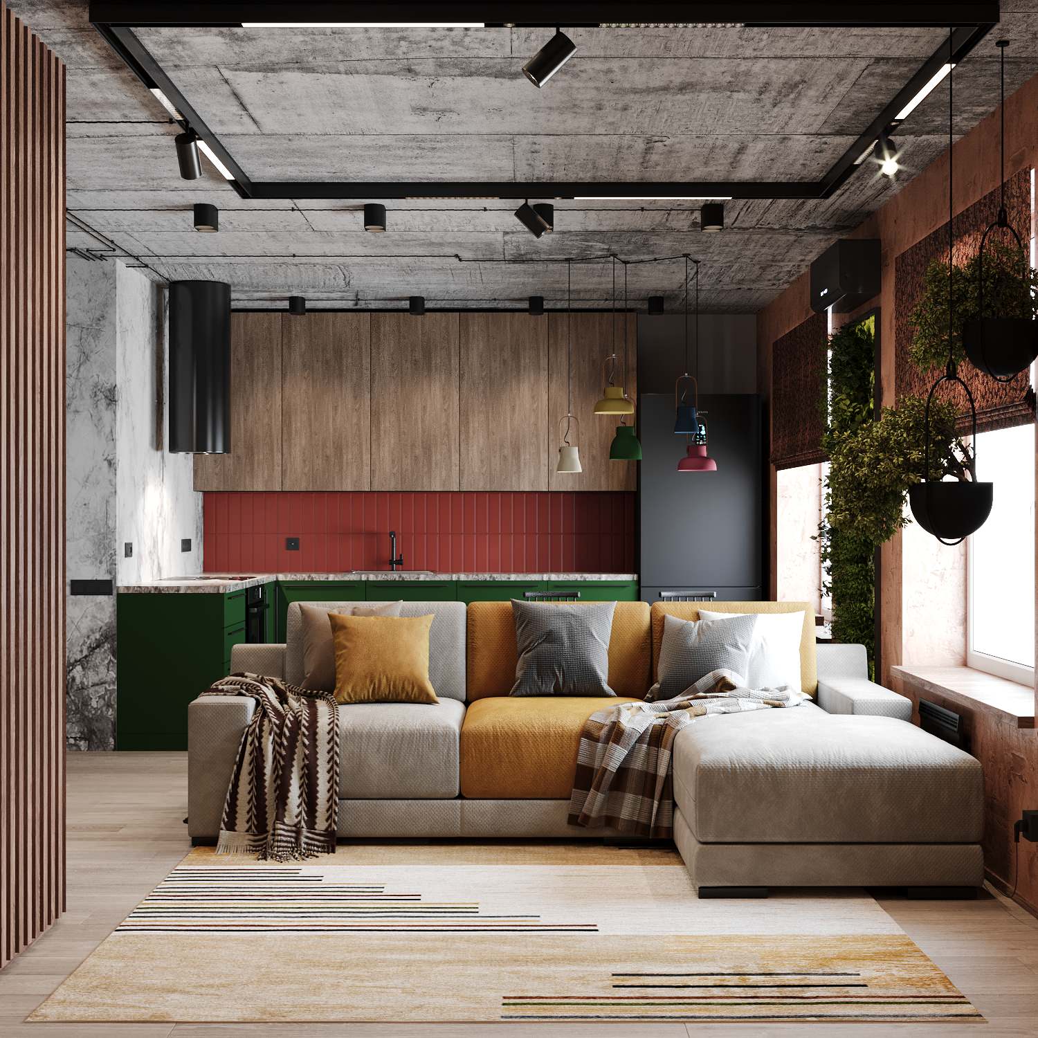 Проект двухуровневой квартиры в ЖК Весна Владивосток