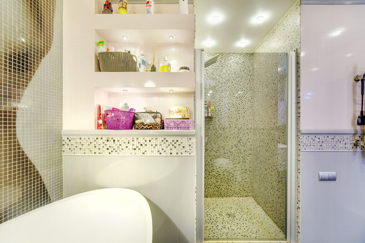 Трехкомнатная квартира с гардеробной и двумя ванными