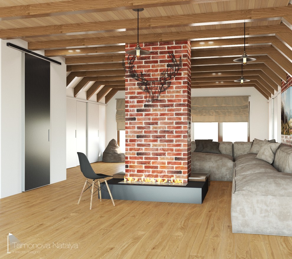 Лофт на чердаке