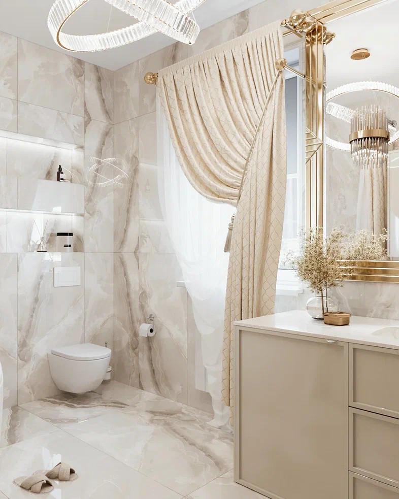 Ванная комната в НЕОклассическом стиле