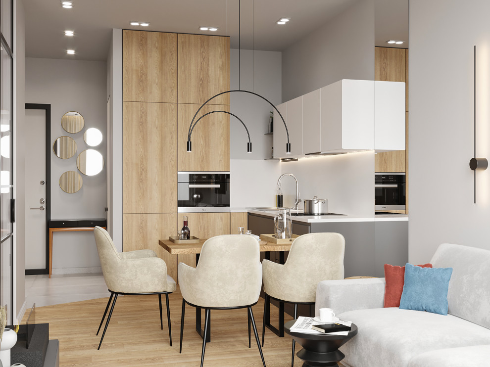 Обложка проекта: Apartment Dinastiya 45m2