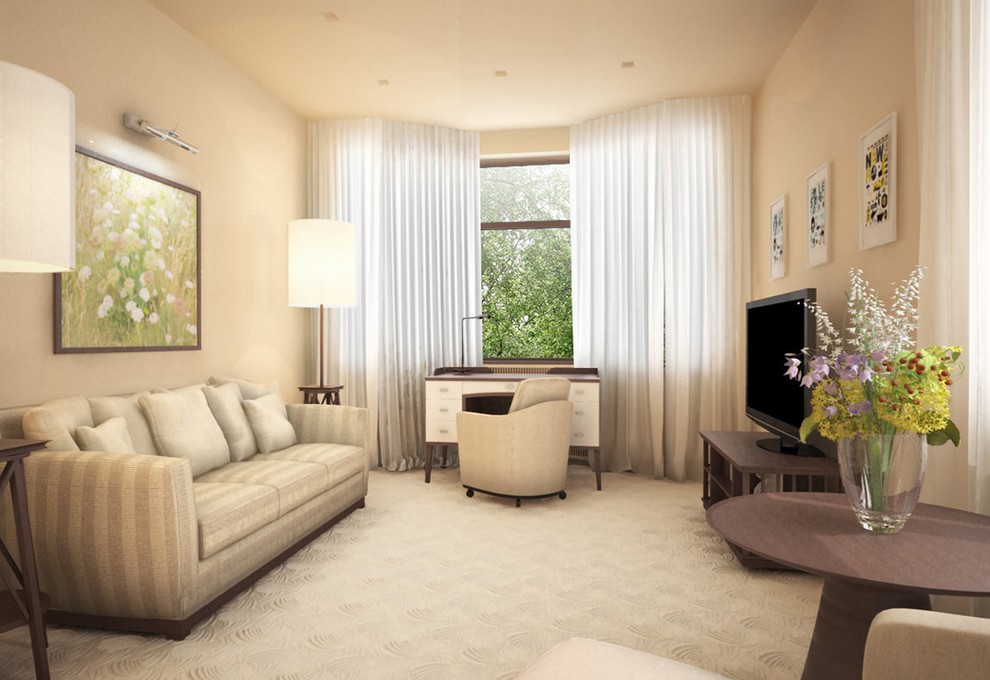 Rasskazovka village house interiors