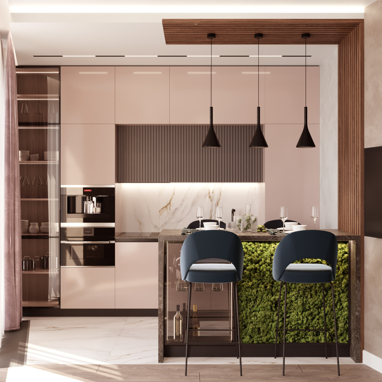 Дизайн интерьера квартиры ЖК «Wellton park»