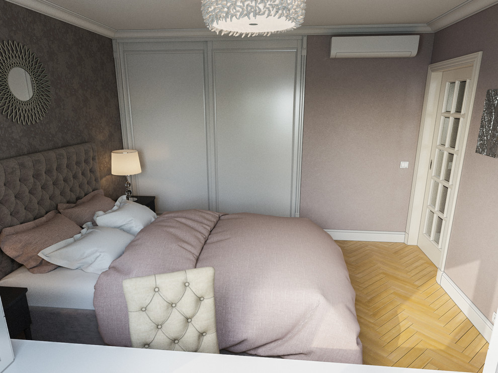 Двухкомнатная квартира в теплых тонах