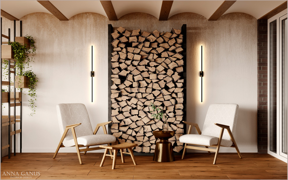 Застекленная терраса с кухней