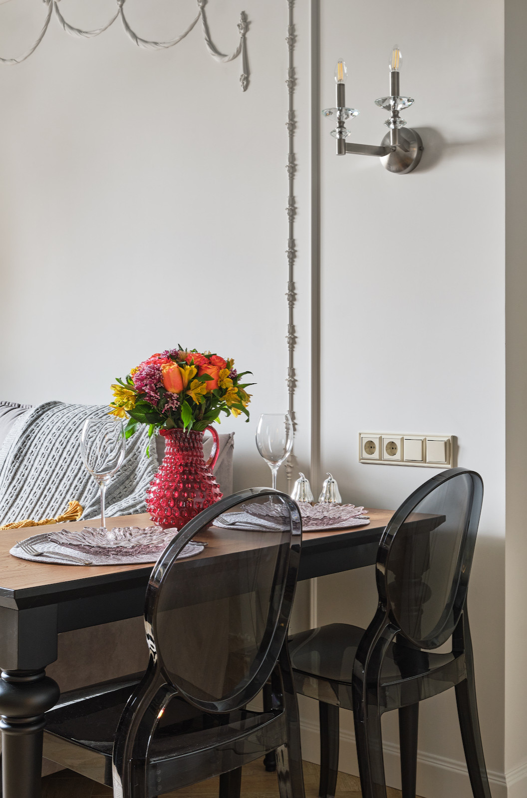 Интерьерная съёмка квартиры в сталинке на Кутузовском проспекте(Москва)