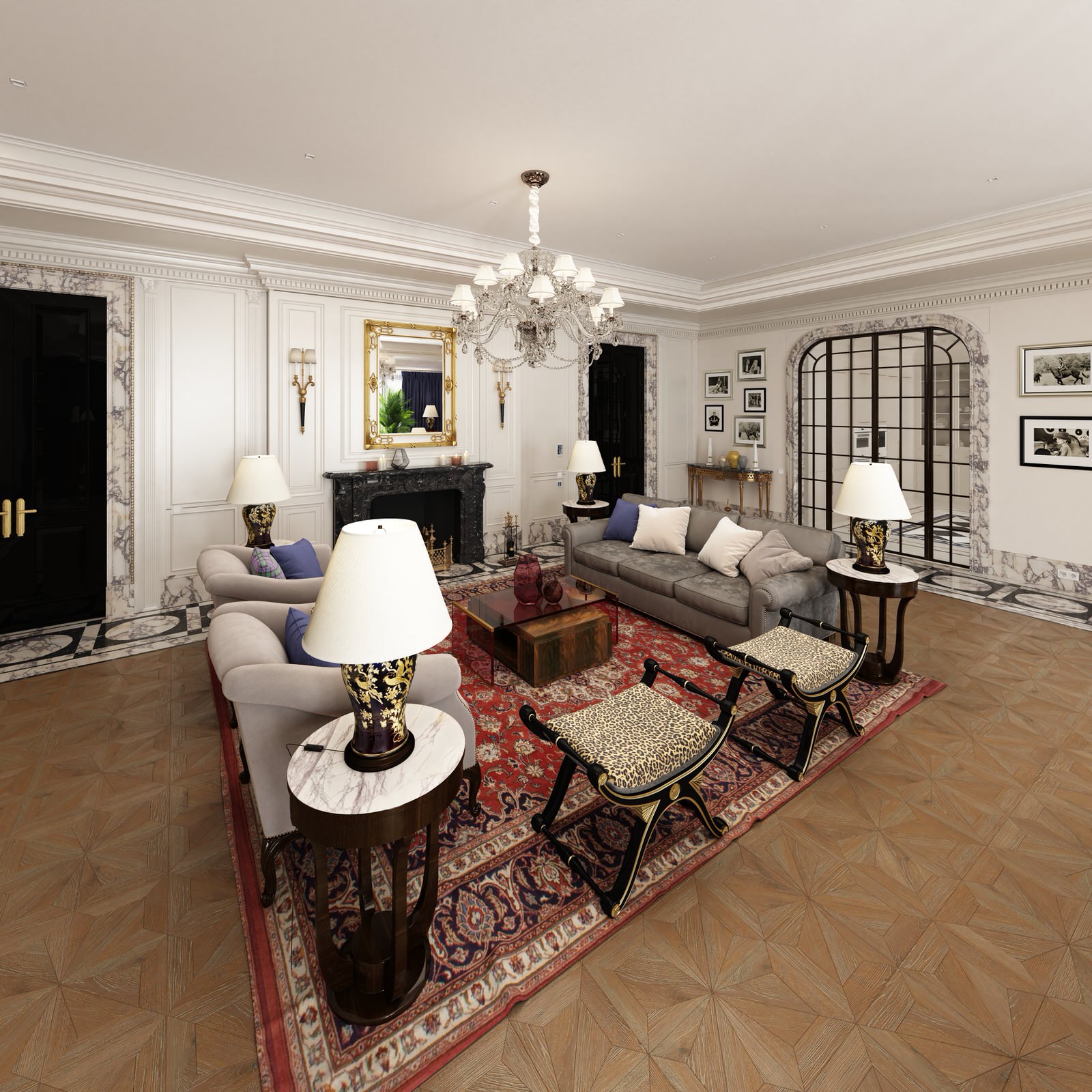 Квартира в стиле RALPH LAURENT, 260 M²