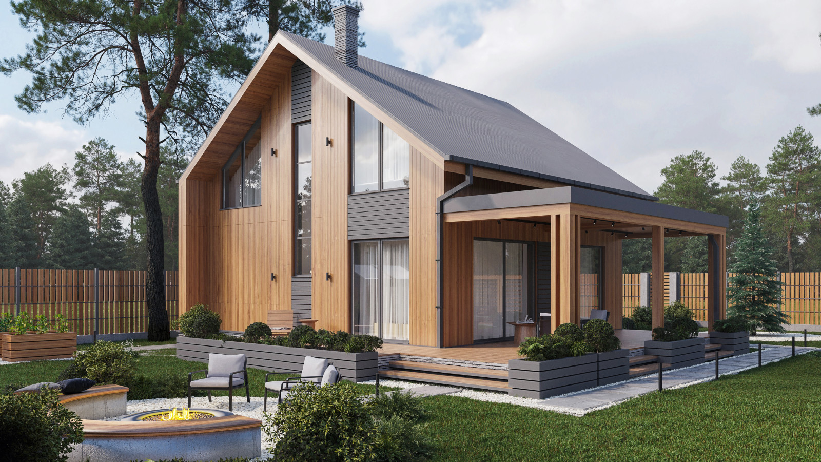 Проект для отдыха за городов в Московской области