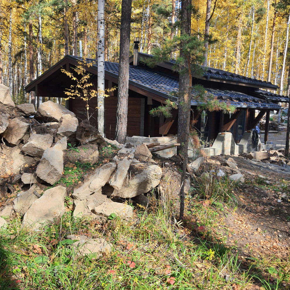 Баня из клееного бруса