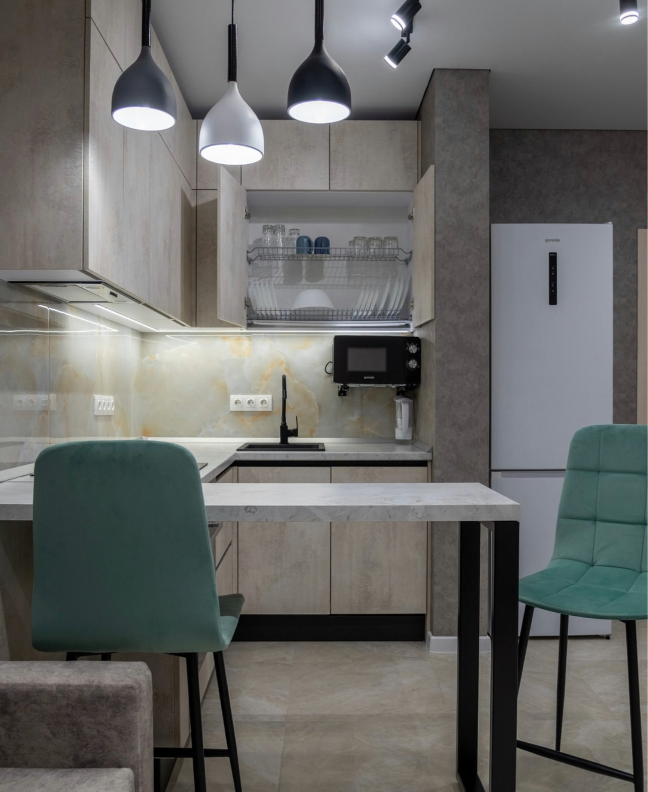 Проект компактной кухни