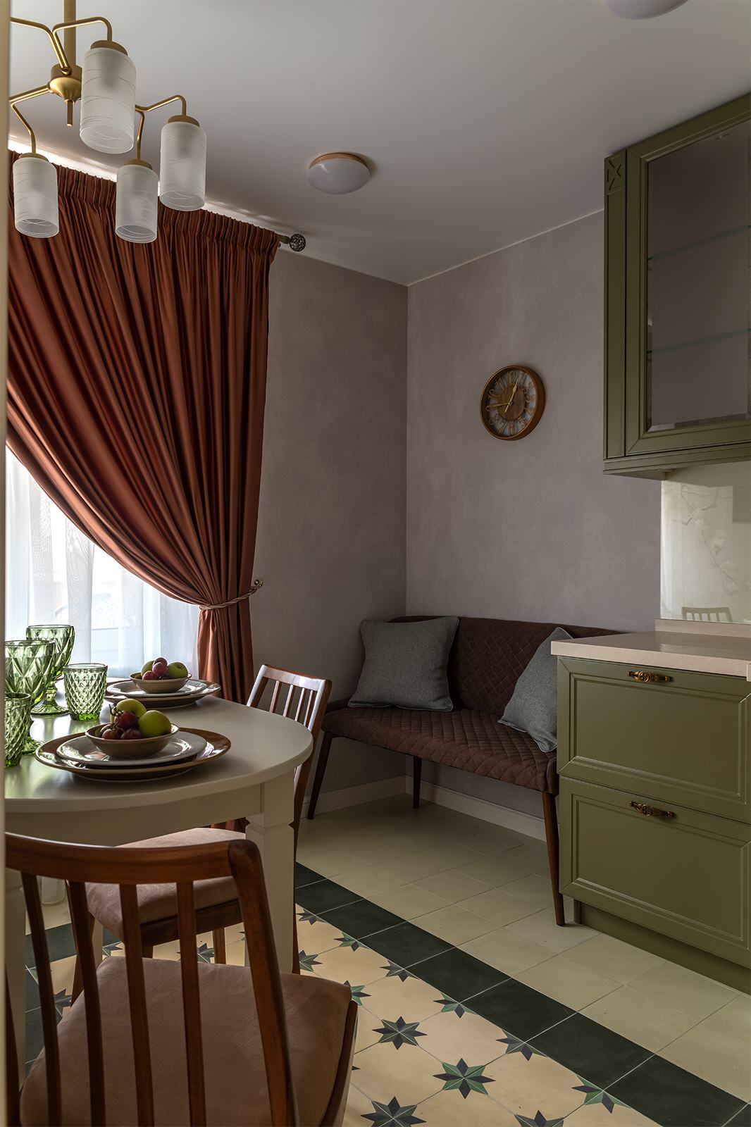 Маленькая квартира с весенними нотками. 38 м2. Серия дома П II-68.