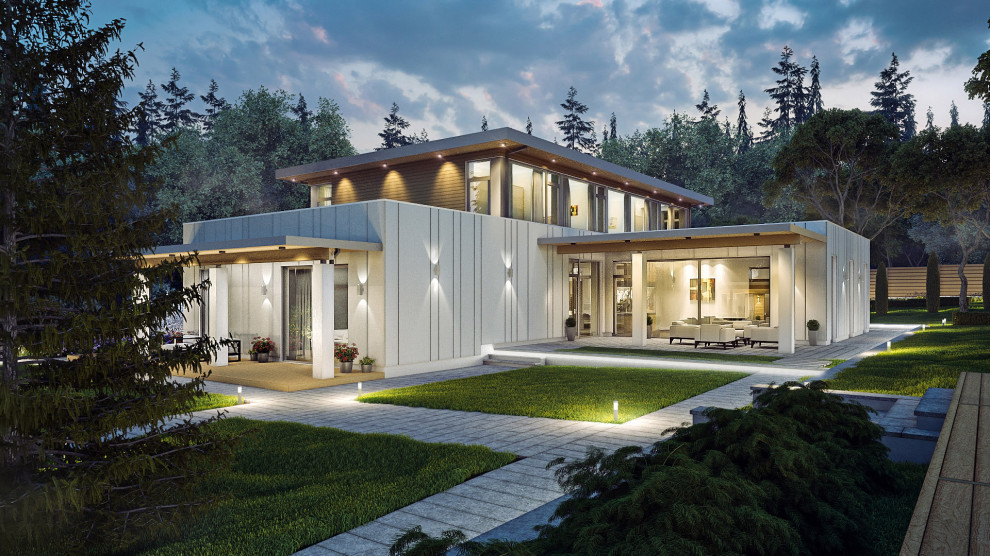 Вилла в дубовом лесу