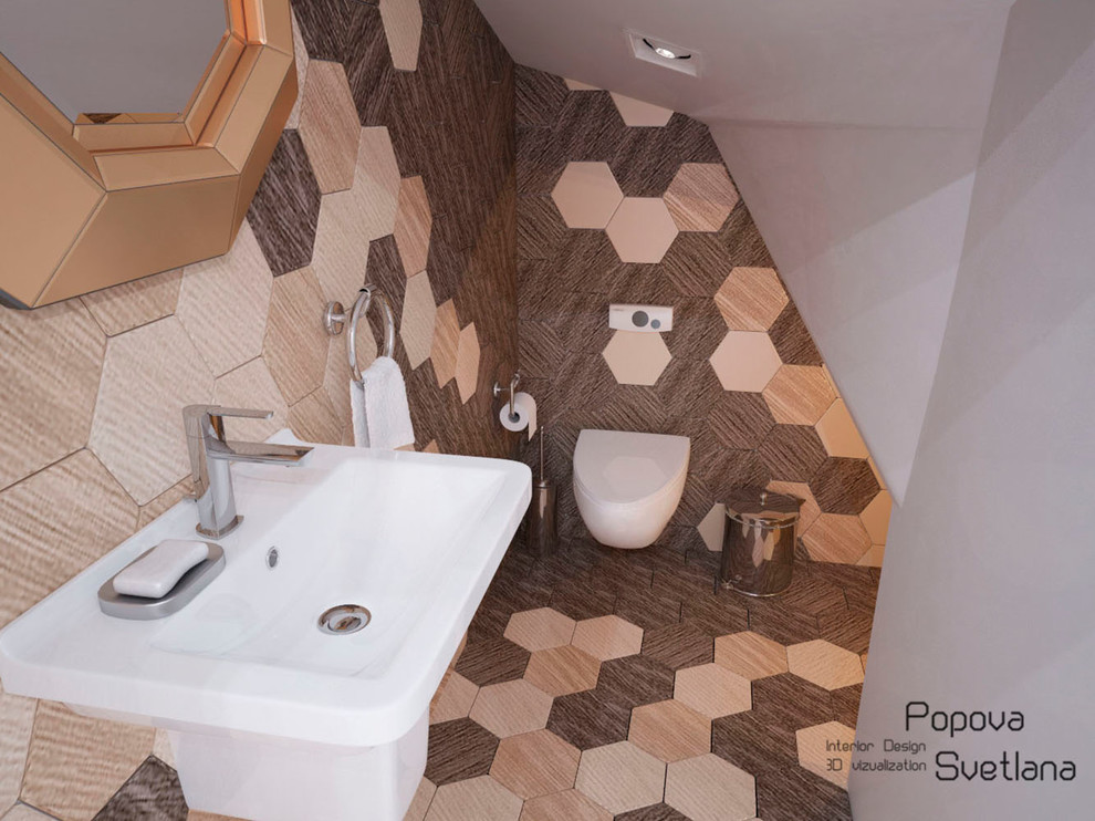 Дизайн гостиной в таунхаусе