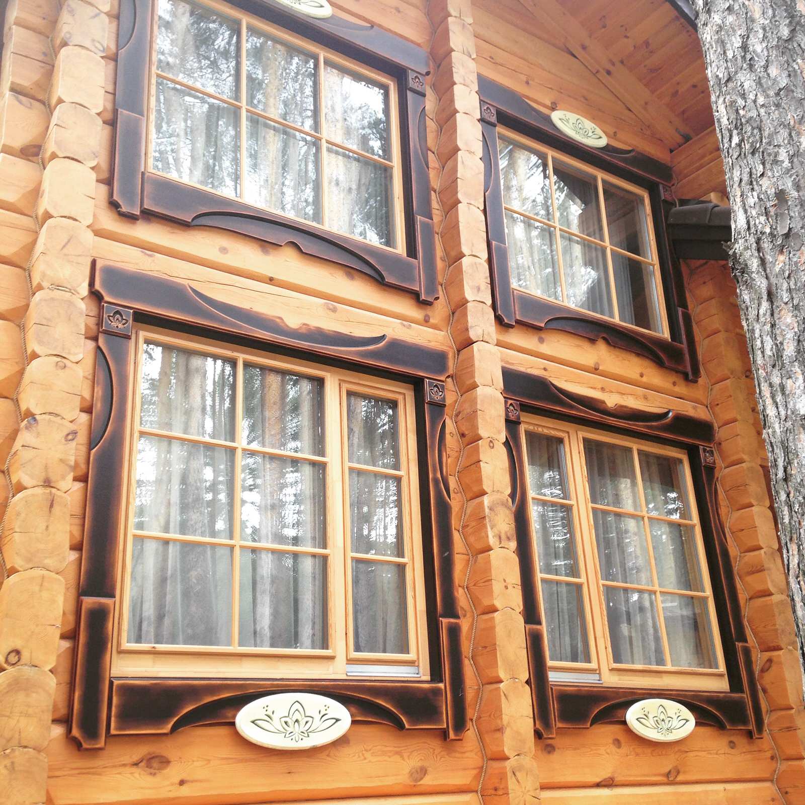 Частный жилой дом и баня на территории КП "Финский Залив" (Верхняя Сысерть)