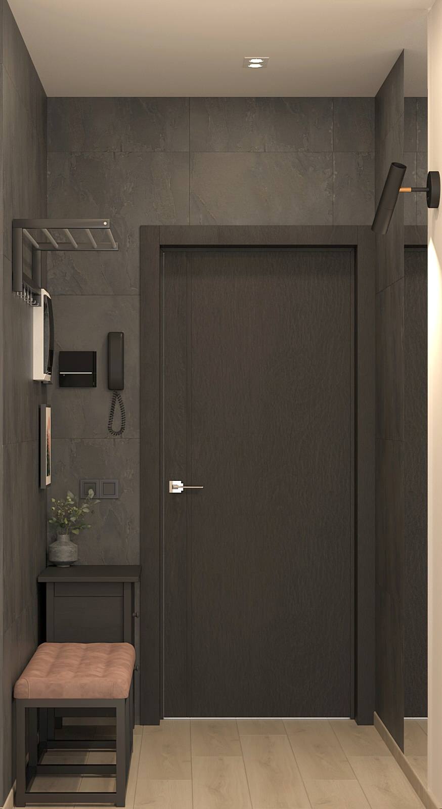 Экостиль с подвесным креслом