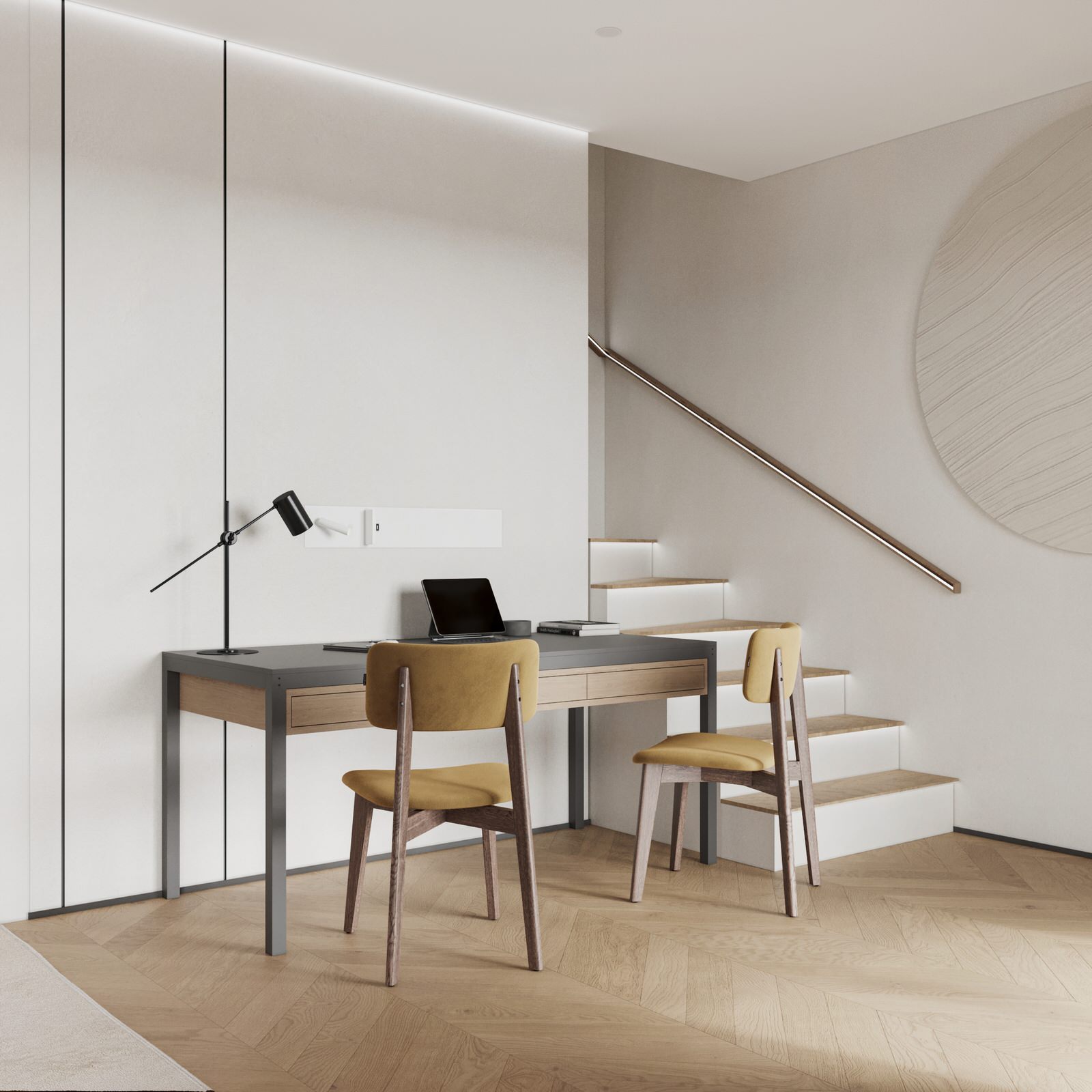 Двухуровневая квартира в ЖК "Михайловский парк"