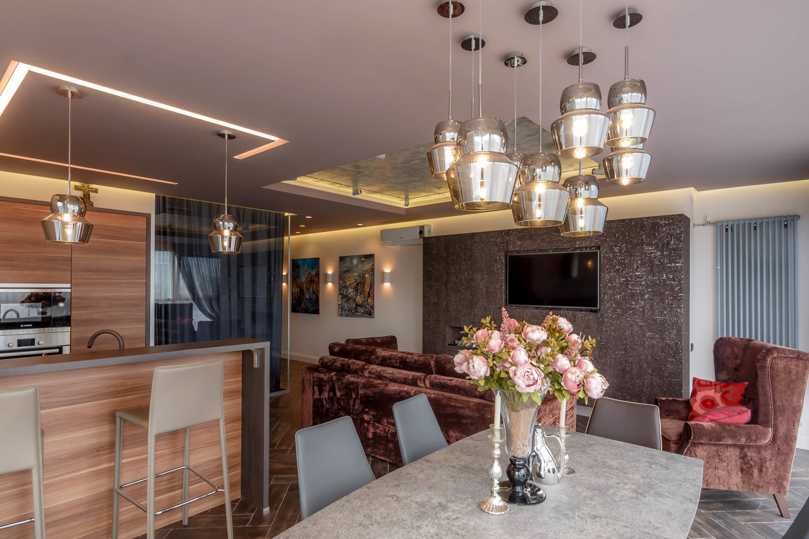 Неоклассика с лофтом