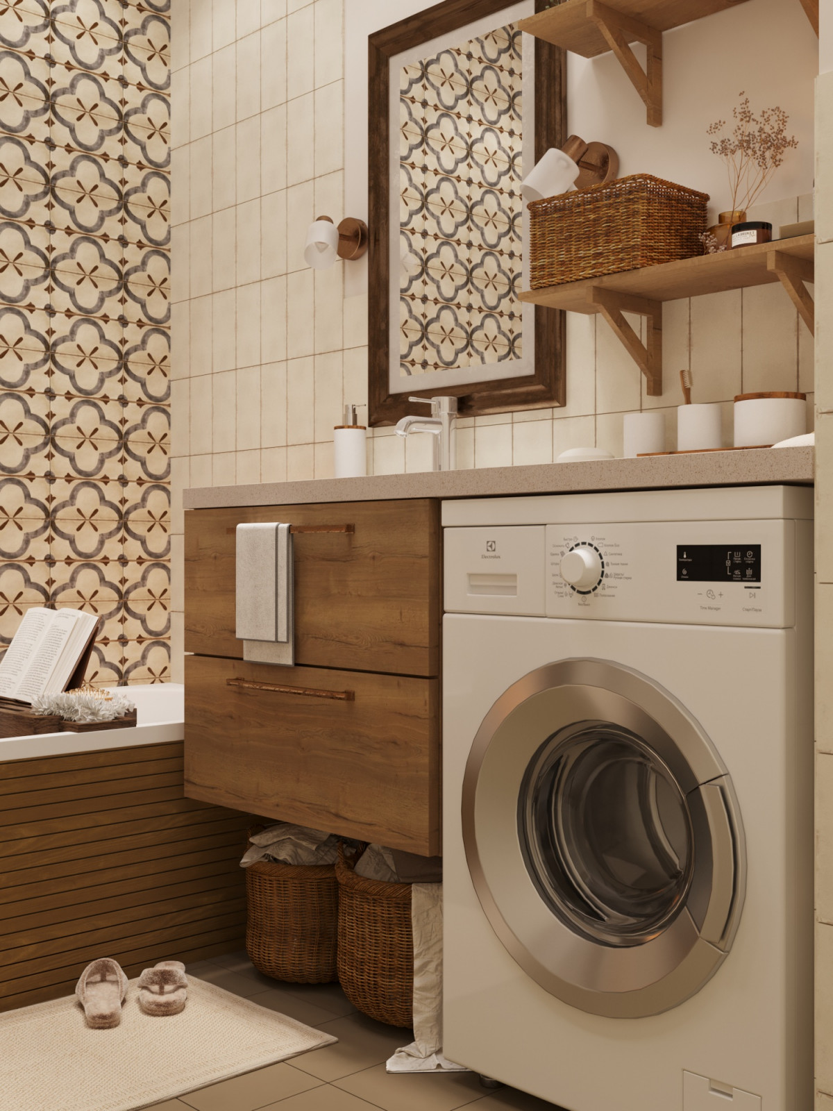 Scandi, ванная комната