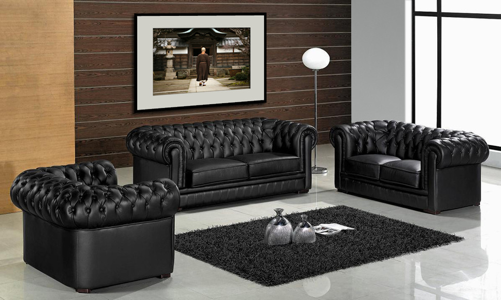 Визуализация принципа использования фотографии в интерьере гостиной