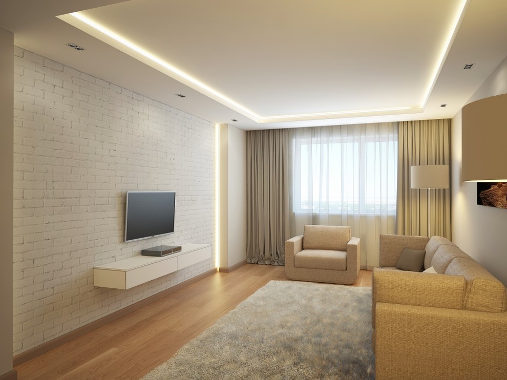 ДИЗАЙН-ПРОЕКТ ДВУХУРОВНЕВОЙ КВАРТИРЫ 203 М2