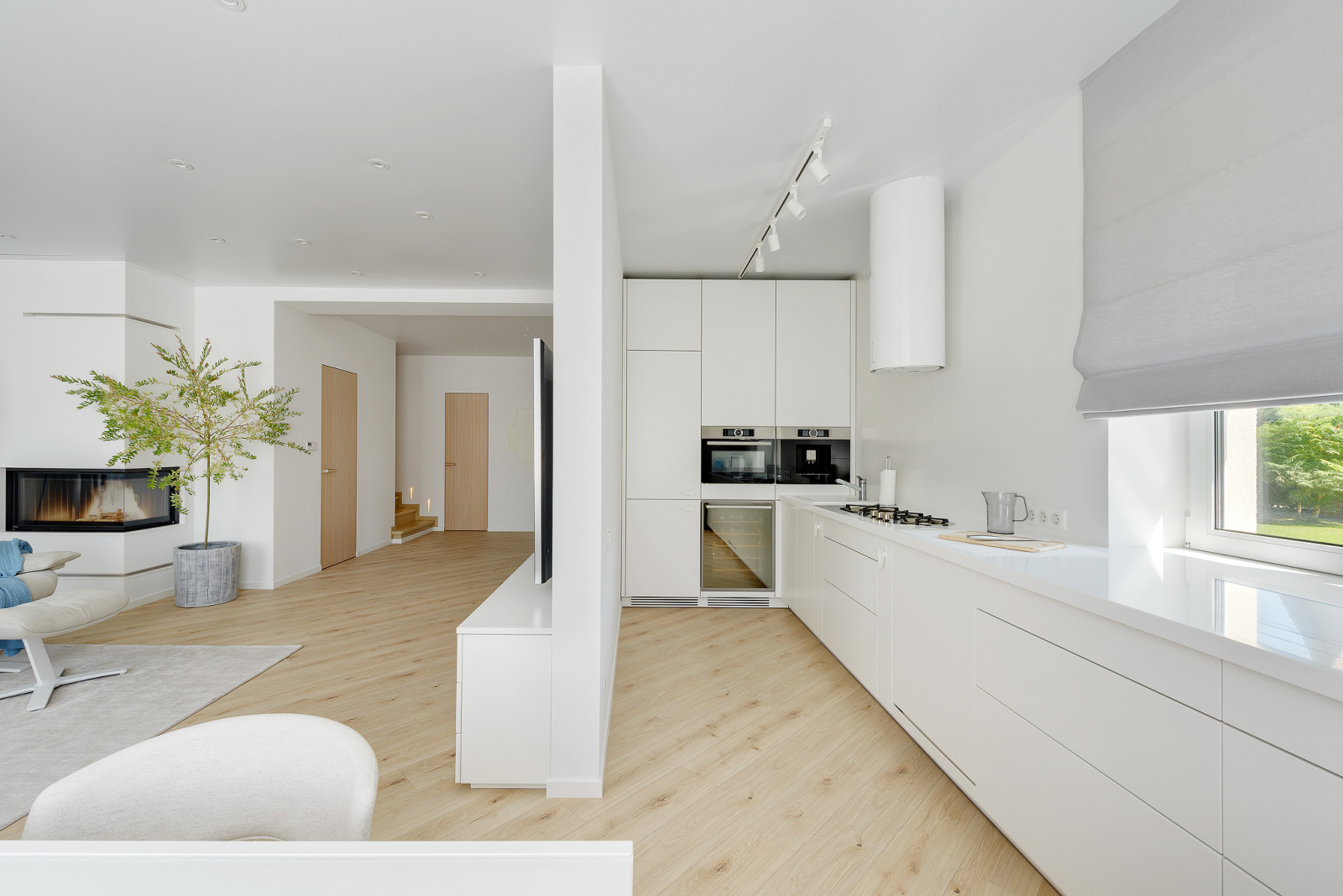 Дом в светлых оттенках