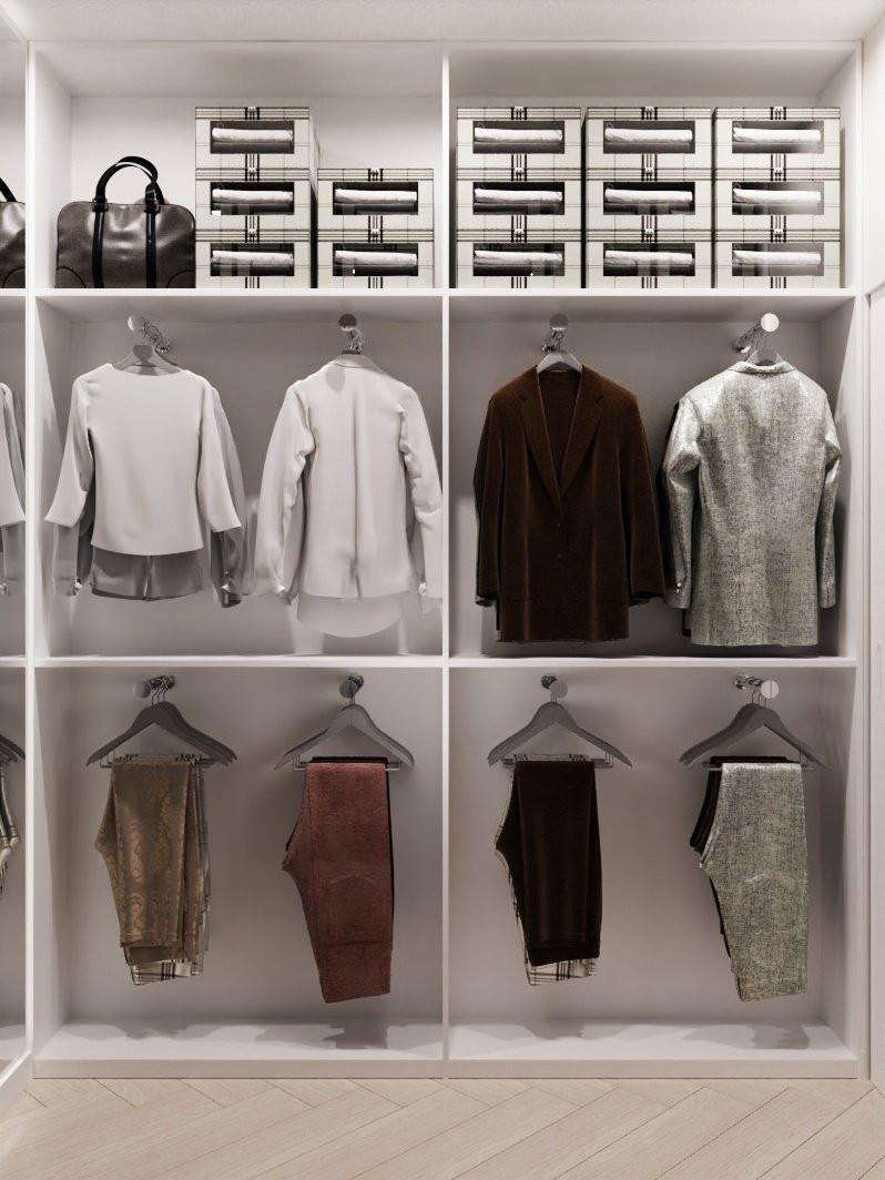 Дизайн гардеробной