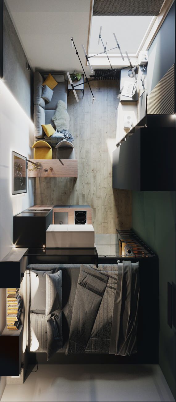 Мини апартаменты в ЖК "Loft FM"