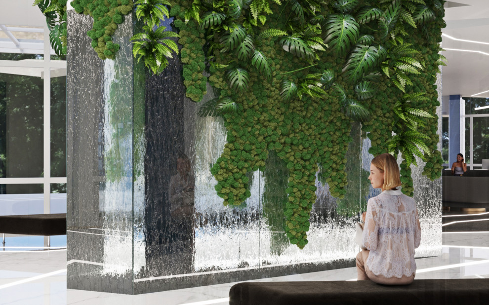 Концепция холла общественного здания