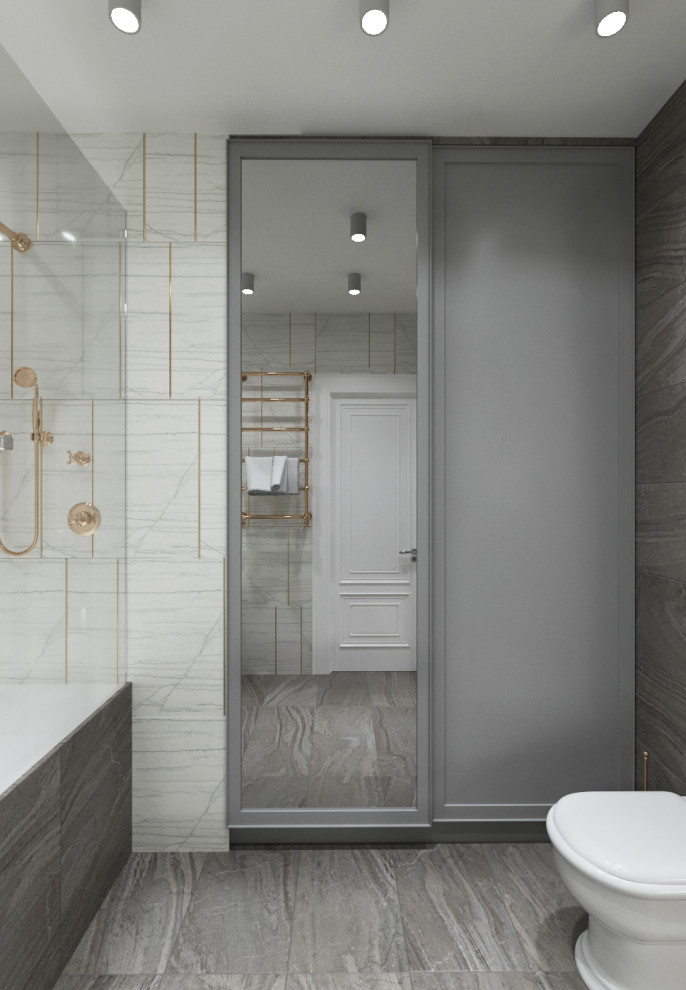 Дизайн-проект двухкомнатной квартиры в сдержанных тонах