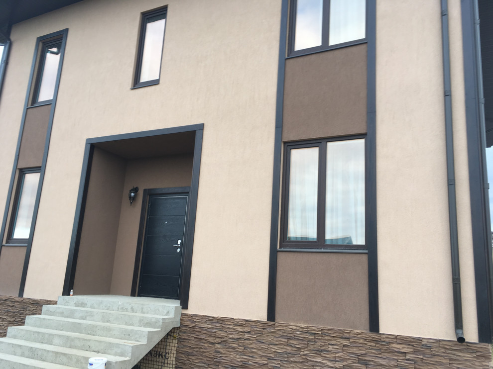 Загородное строительство домов из газобетона и кирпича