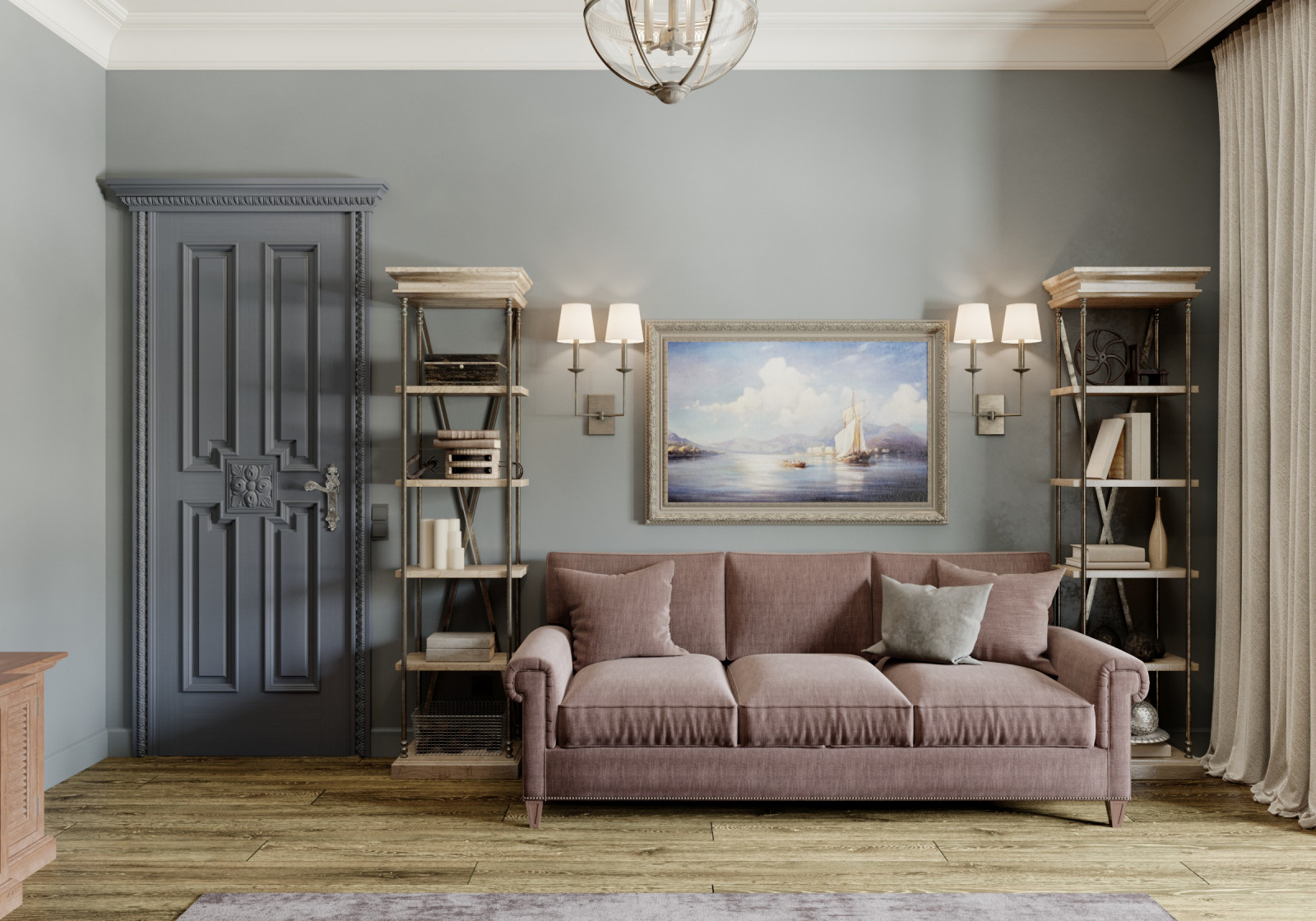 Квартира 200 м² в ЖК "Крестовский de luxe"