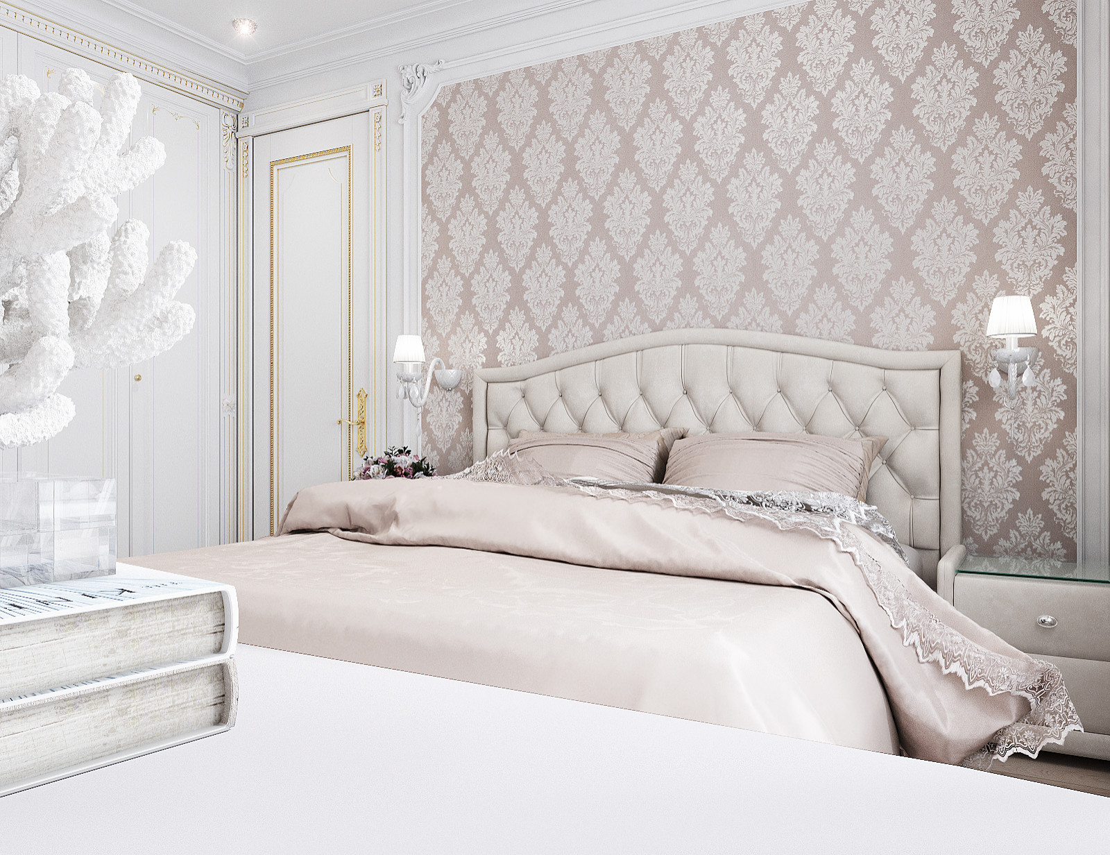 Нежная спальня