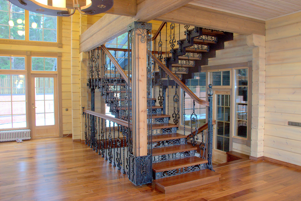 Лестничное ограждение в Троицком