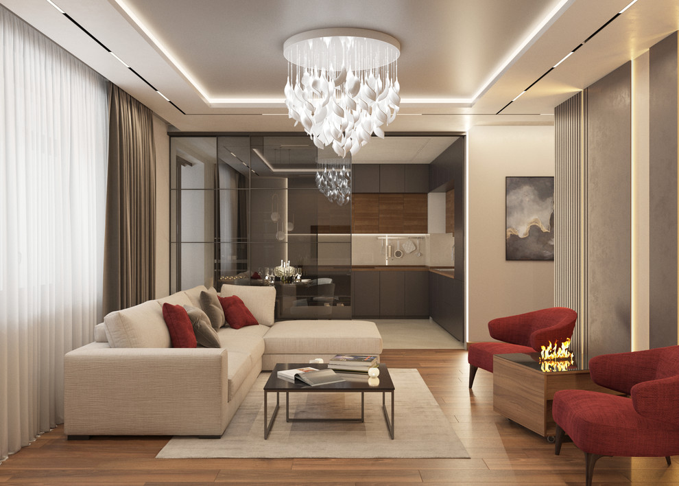 Дизайн проект 3-комнатной квартиры в Москве