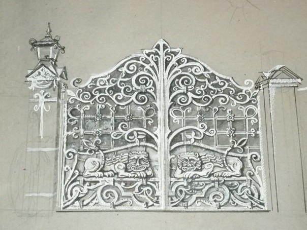 Ворота Кованные
