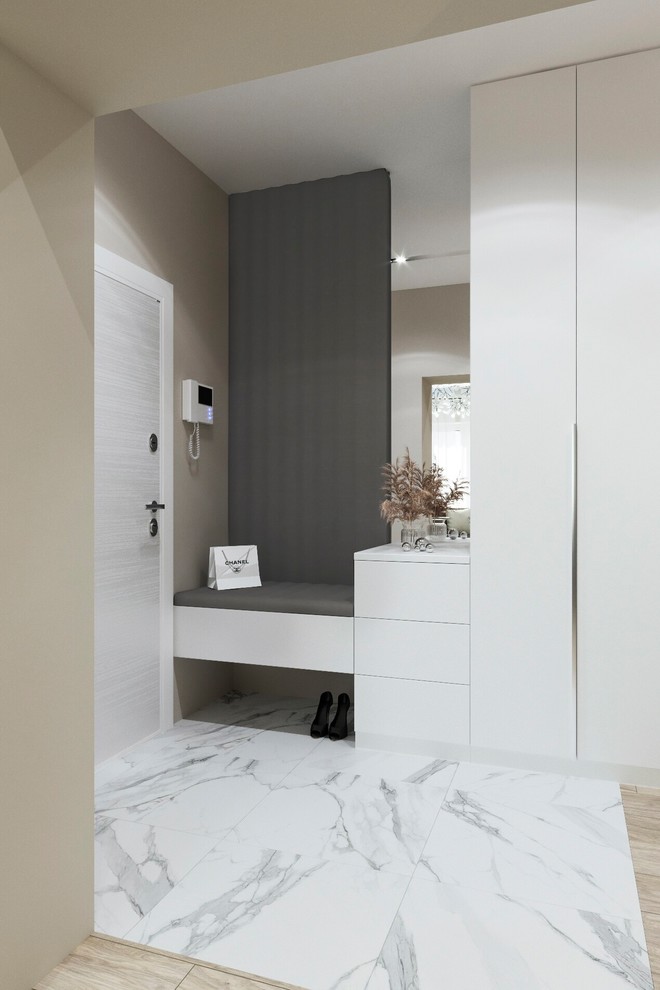 Проект 2х уровневой квартиры г.Югорск