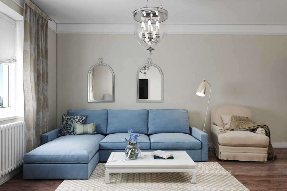 Проект двухкомнатной квартиры на проспекте Большевиков