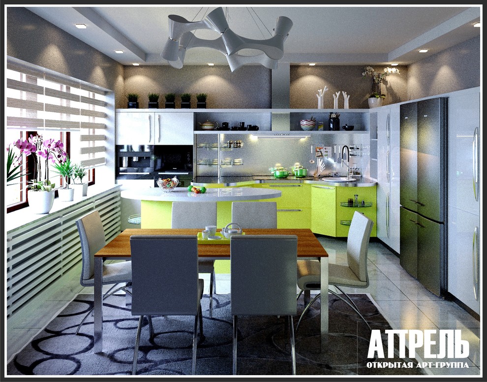 Коттедж для творческой семьи с детьми