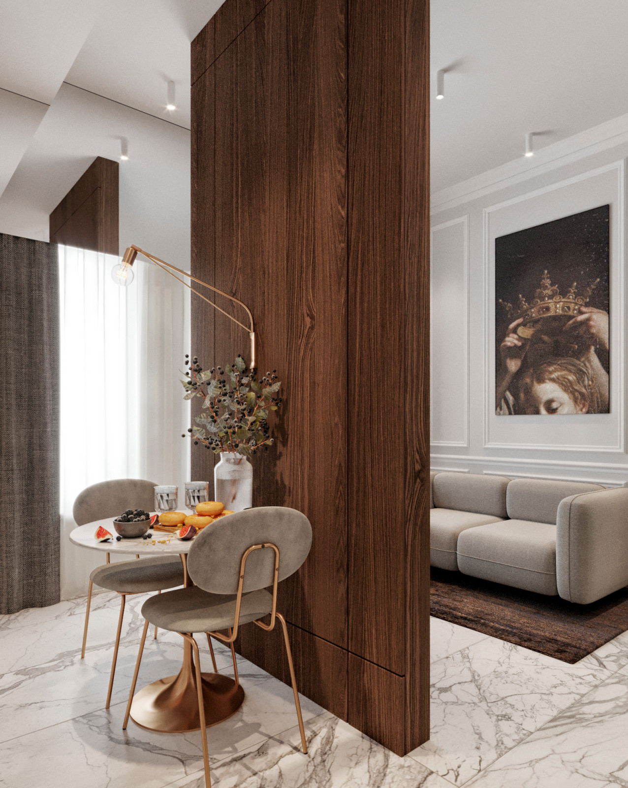 Квартира на канале Грибоедова - 37,6 м²