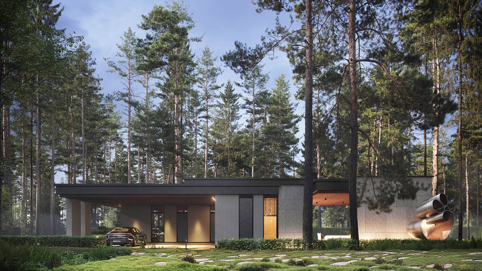 Обложка проекта: Villa Serenita в современном стиле