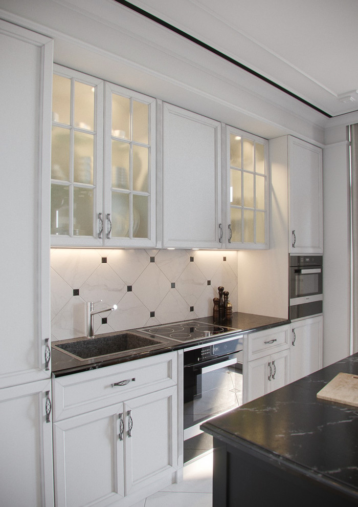 3х уровневая квартира в стиле современная классика