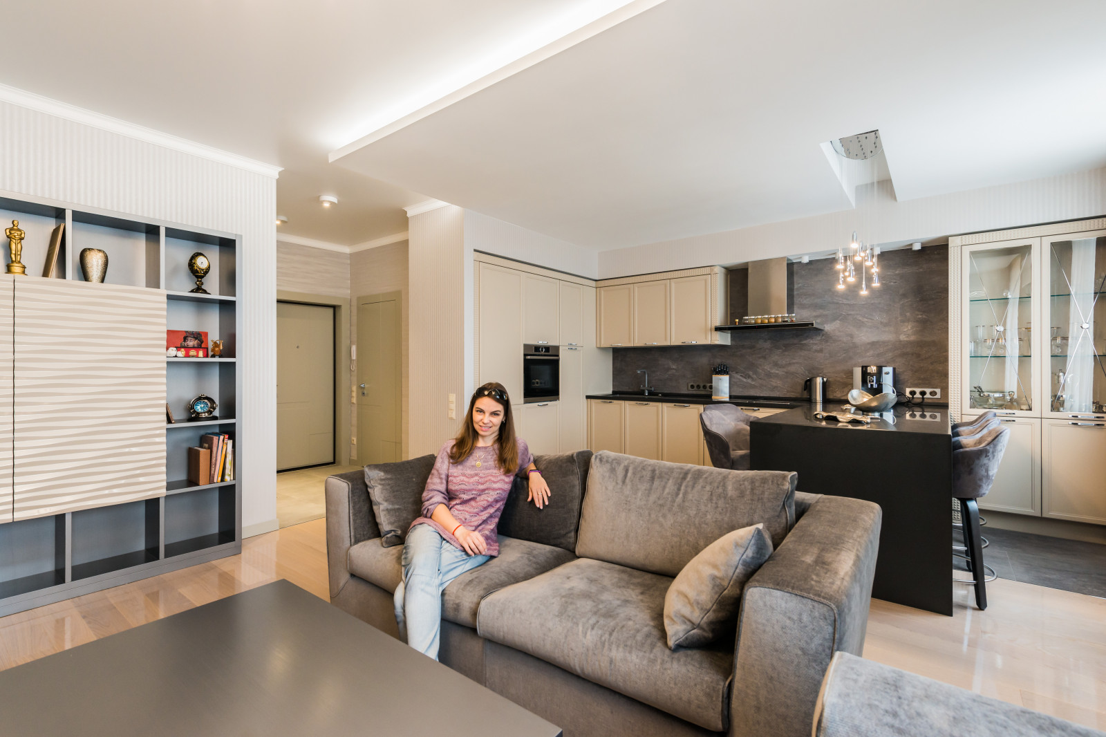 Палитра серого. Квартира 80 кв.м.