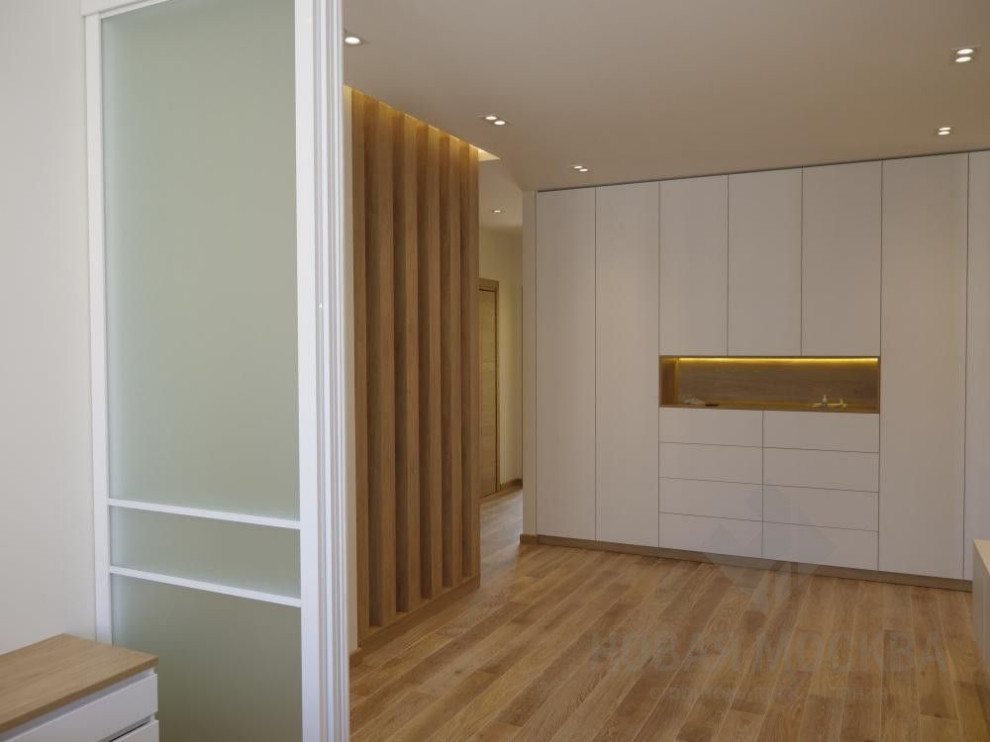 Ремонт трехкомнатной квартиры 93 кв.м в ЖК «Скандинавия»